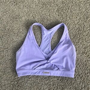 Gymshark Whitney Simmons lavender sports bra